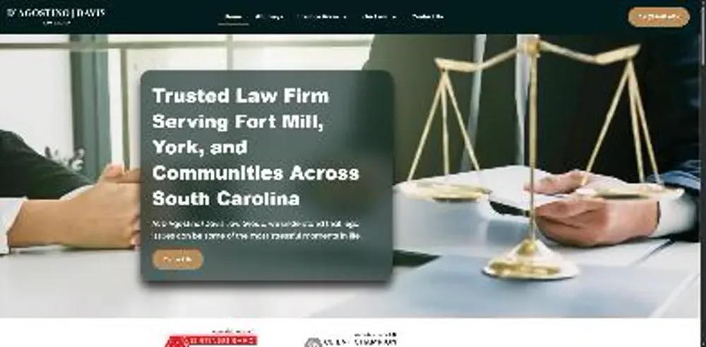 D’Agostino/Davis Law Group project screenshot
